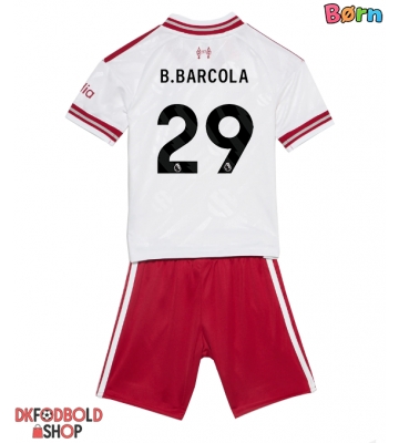 Liverpool Bradley Barcola #29 Udebanesæt Børn 2026-27 Kort ærmer (+ korte bukser)